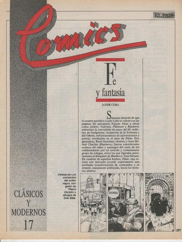 Comics.Los: clasicos y modernos: fasciculo 17