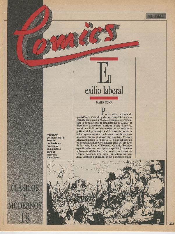 Comics.Los: clasicos y modernos: fasciculo 18