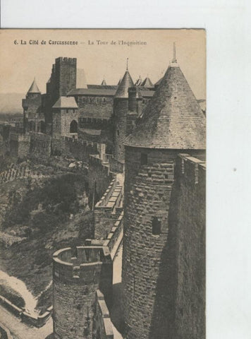 Postal castillos numero 006: La cite de Carcassonne