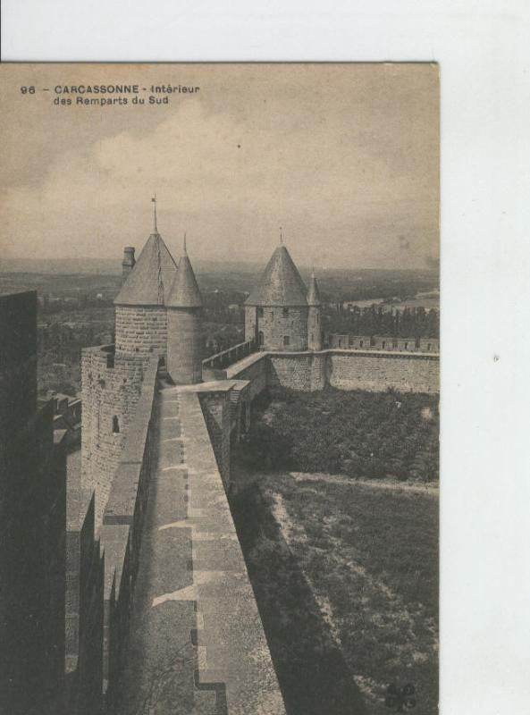 Postal castillos numero 008: La cite de Carcassonne
