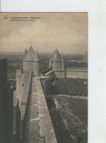 Postal castillos numero 008: La cite de Carcassonne