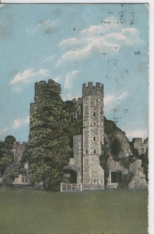 Postal castillos numero 009: Cowdray Castle