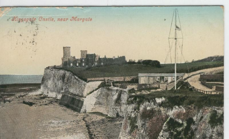 Postal castillos numero 023: Castle Kingsnate near Margate