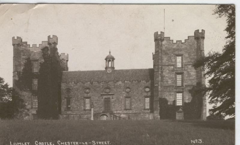 Postal castillos numero 033: Lumley Castle, Chester Le Street