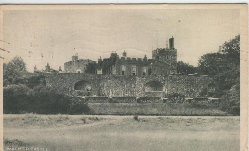 Postal castillos numero 038: Walmer Castle