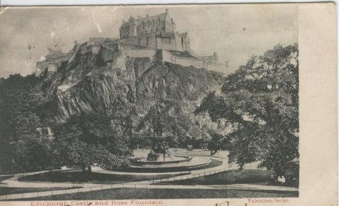 Postal castillos numero 039: Edinburh Castle