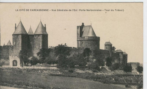 Postal castillos numero 046: La cite de Carcassonne