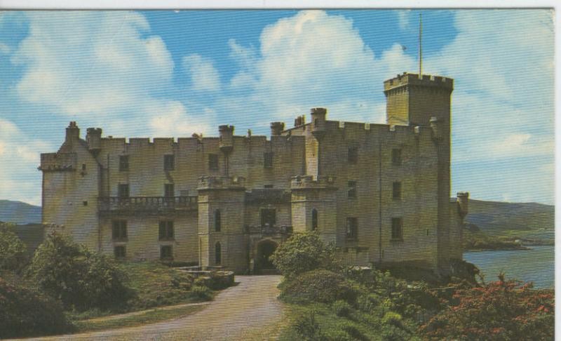 Postal castillos numero 049: Dunvegan Castle, isle of Skye