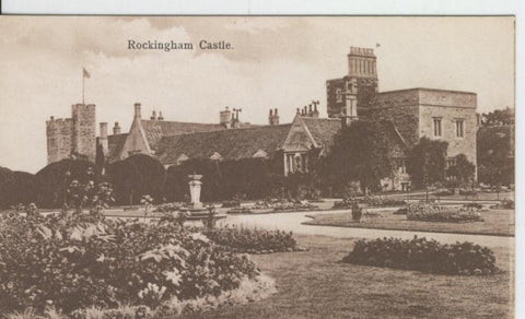 Postal castillos numero 054: Rockingham Castle