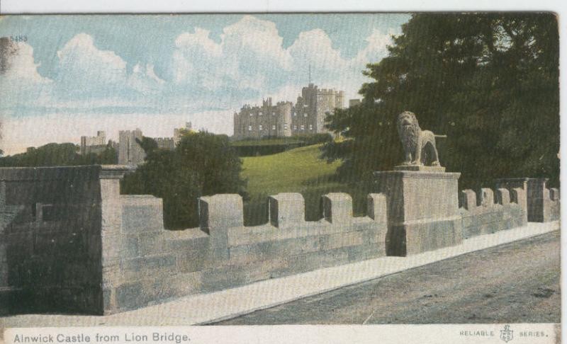 Postal castillos numero 055: Alnwick Castle