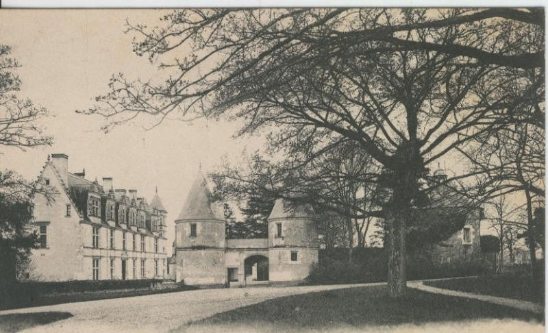 Postal castillos numero 072: Chateau de Nitray