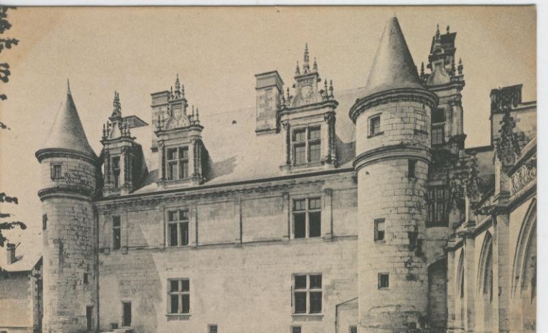 Postal castillos numero 080: Chateau Amboise