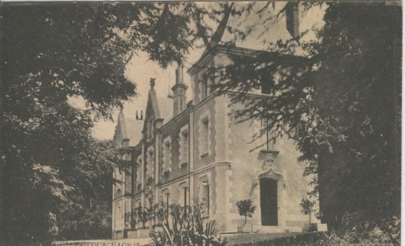 Postal castillos numero 084: Chateau du Pavillon