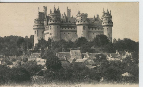 Postal castillos numero 085: Chateau de Pierrefonds