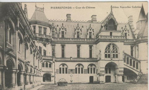 Postal castillos numero 094: Chateau de Pierrefonds