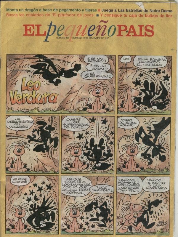 El Pequeño Pais numero 833: Lupo Alberto