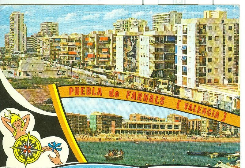 Postal 6454 : Puebla de Farnals, Valencia