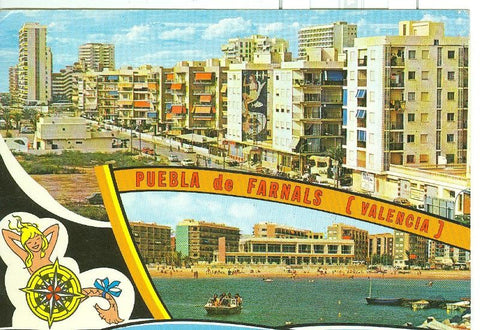 Postal 6454 : Puebla de Farnals, Valencia