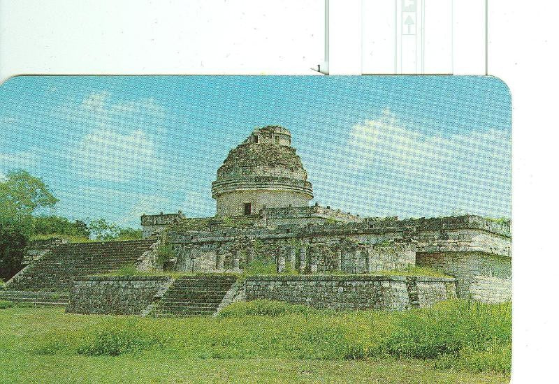 Postal 6455 : Mexico, El Caracol, el observatorio astronomico Maya