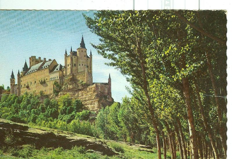 Postal 6464 : Fachada Este de El Alcazar de Segovia