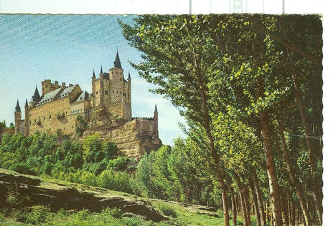 Postal 6464 : Fachada Este de El Alcazar de Segovia