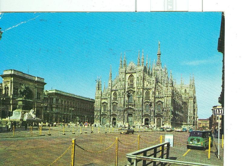Postal 6512 : Milano, Piazza del Duomo