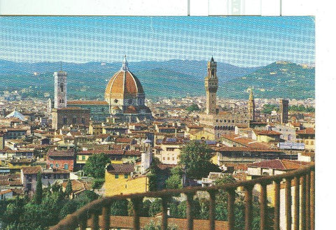 Postal 6517 : Firenze, panorama dal giardino di Boboli