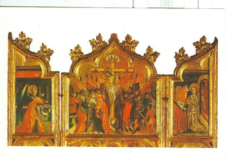 Postal 6533 : Museu de Poblet, anunciacio i crucifixio