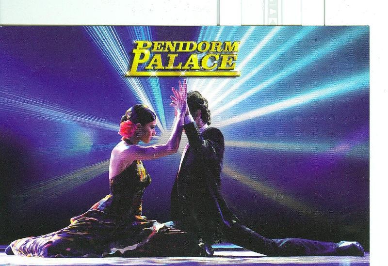 Postal 6534 : Propaganda sala Benidorm Palace en Benidorm