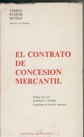 El contrato de concesion mercantil