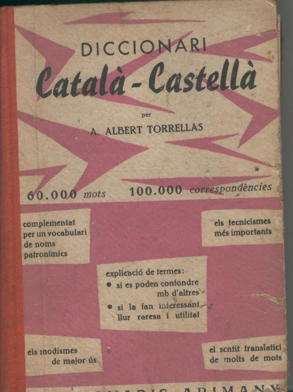 Diccionaris Arimany: Diccionari Catala-Castella