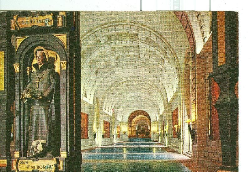 Postal 6536 : Cripta de la basilica de Santa Cruz del Valle de los Caidos