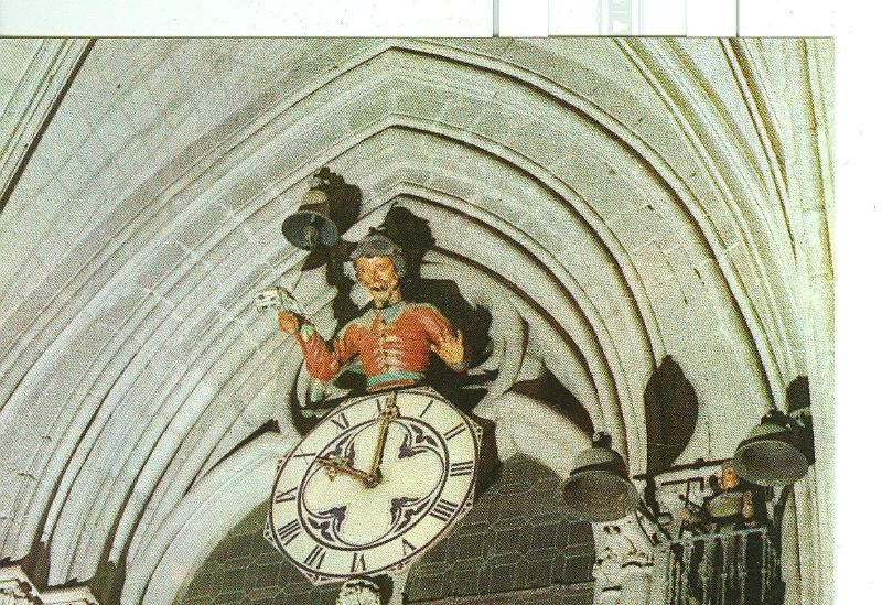 Postal 6539 : El papamoscas, catedral de Burgos