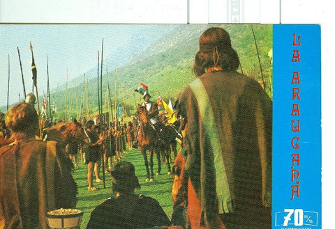 Postal 6553 : Publicitaria cine La Araucana