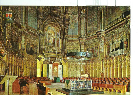 Postal 6558 : Monserrat, interior basilicia