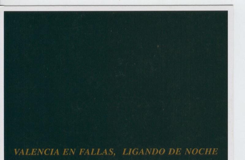 Postal 6604 : Publicitaria Valencia en Fallas