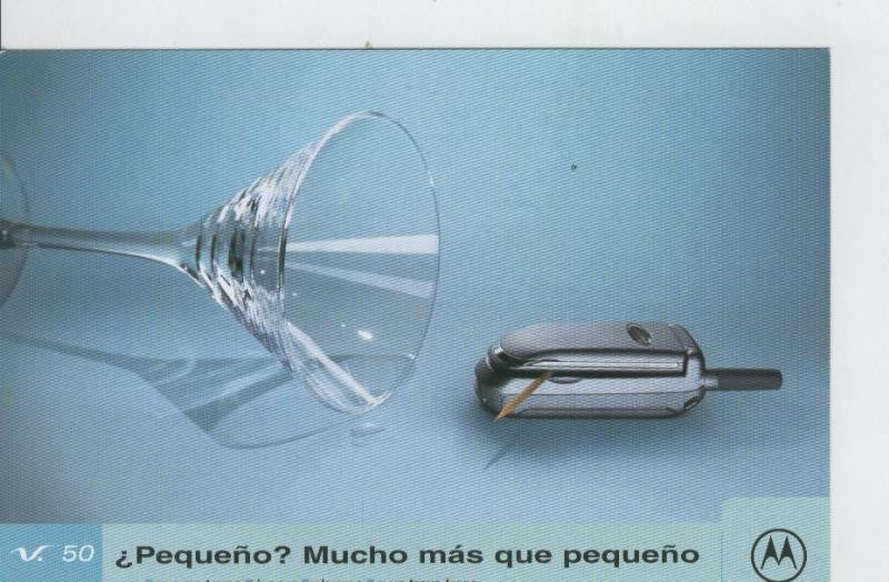 Postal 6616 : Publicitaria Motorola