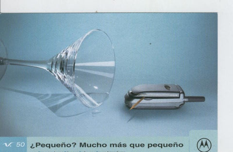 Postal 6616 : Publicitaria Motorola