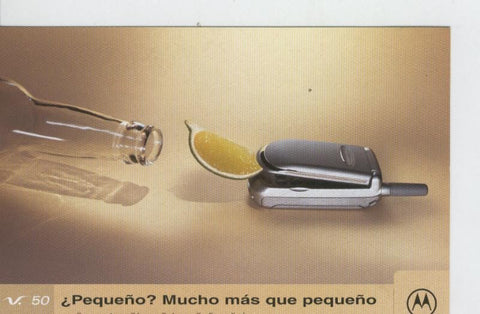 Postal 6657 : Publicitaria Motorola