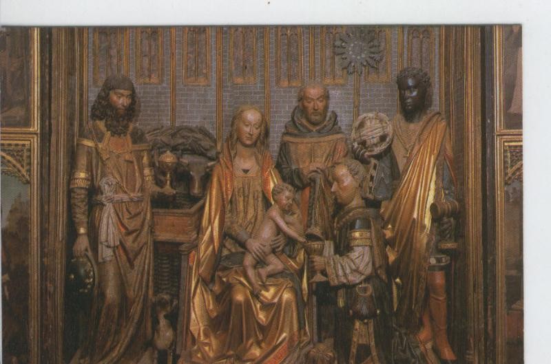 Postal 6680: Covarrubias, Burgos: grupo central del triptico