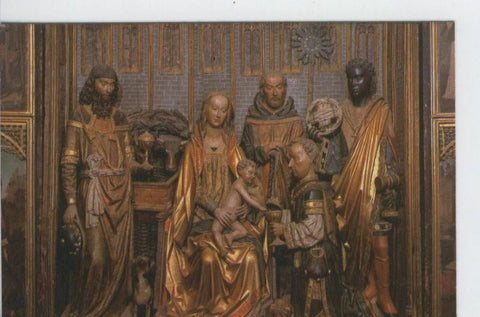 Postal 6680: Covarrubias, Burgos: grupo central del triptico
