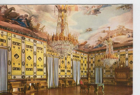 Postal 6713: Real Casita del Labrador, salon de baile, Aranjuez