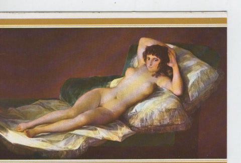 Postal 6722: La Maja Desnuda, Goya
