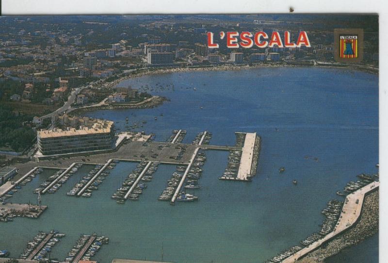 Postal 6757:  La Escala, Girona , vista aerea