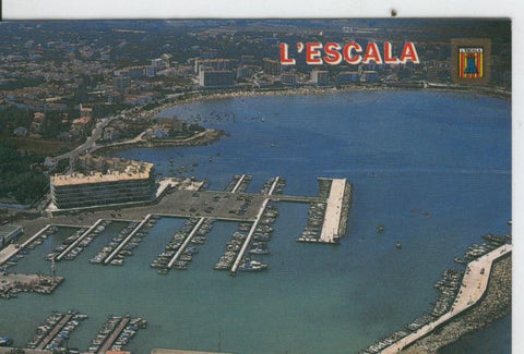 Postal 6757:  La Escala, Girona , vista aerea