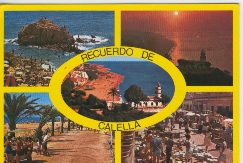 Postal 6771: Calella: vistas generales