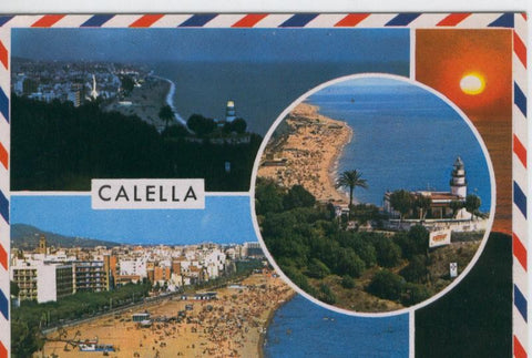 Postal 6776: Calella: vistas varias  