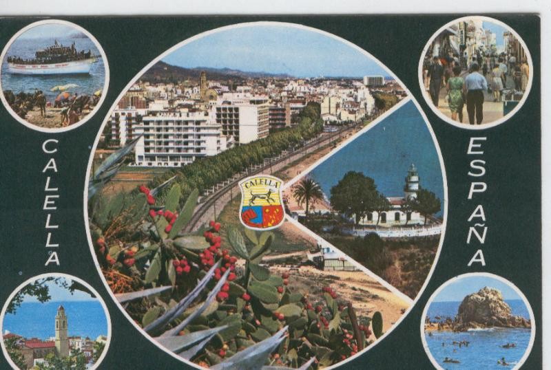 Postal 6780: Calella: vistas varias  