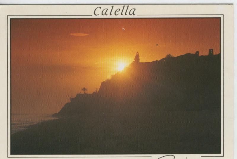 Postal 6781: Calella: atardecer