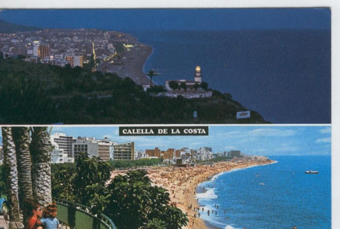 Postal 6784: Calella: vistas varias